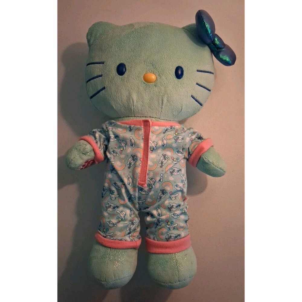 Build A Bear Hello Kitty Seafoam Sanrio Summer Waves And Cinnamoroll PJs